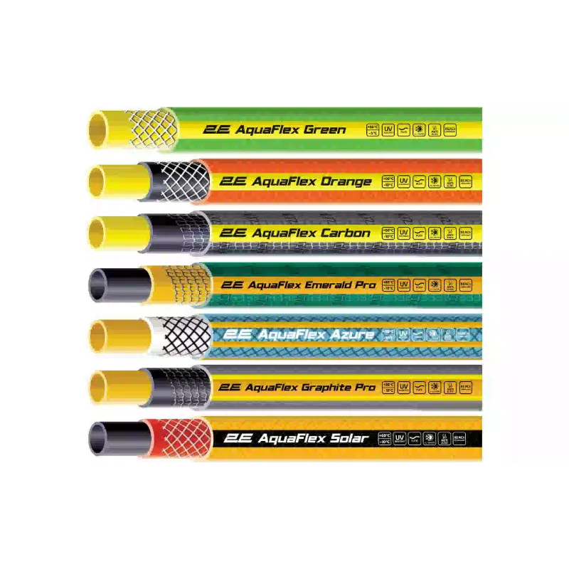 Manguera de riego 2E AquaFlex Graphite Pro (2E-GHE12GEP30)