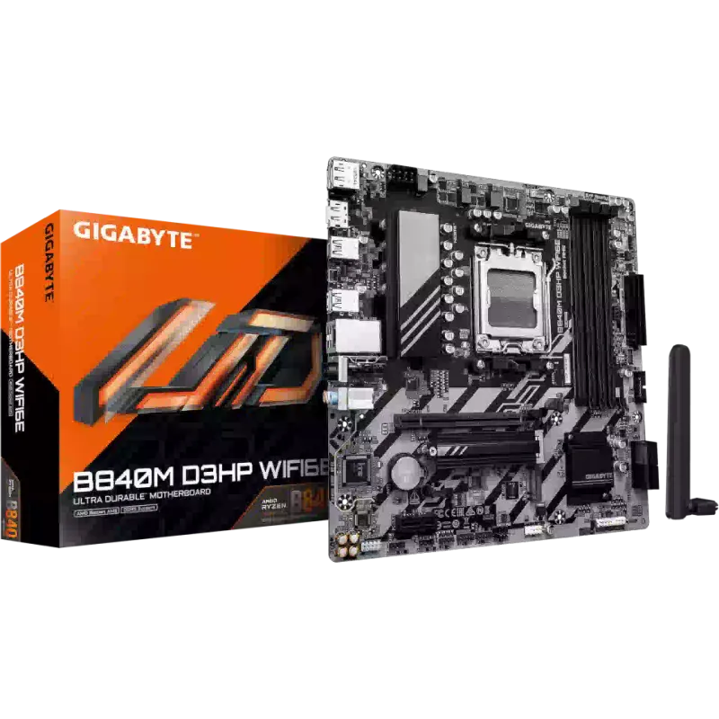 Placa-mãe Gigabyte B840 (B840M D3HP WIFI6E)