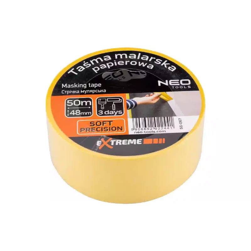 Fita adesiva Neo Tools, Yellow (56-067)