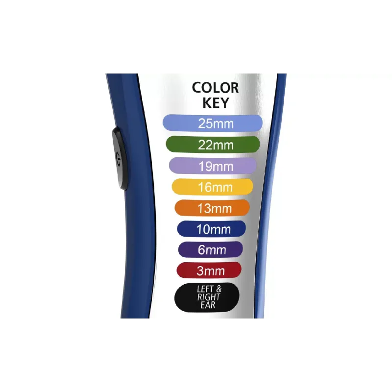 Strižnik za lase Moser Color Pro Lithium, White/Blue (79600-3716)