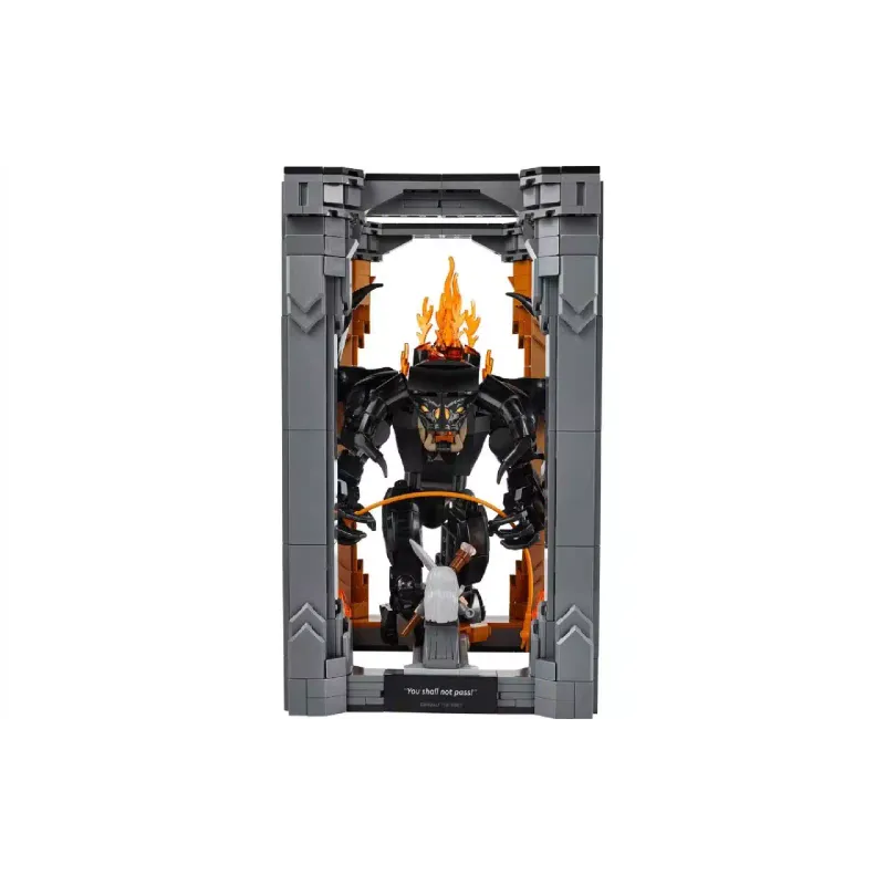 Konstruktőr LEGO Icons The Lord of the Rings Balrog Book Nook (10367)