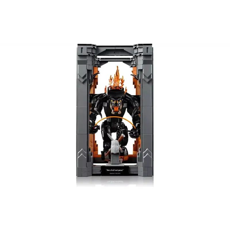 Konstruktőr LEGO Icons The Lord of the Rings Balrog Book Nook (10367)