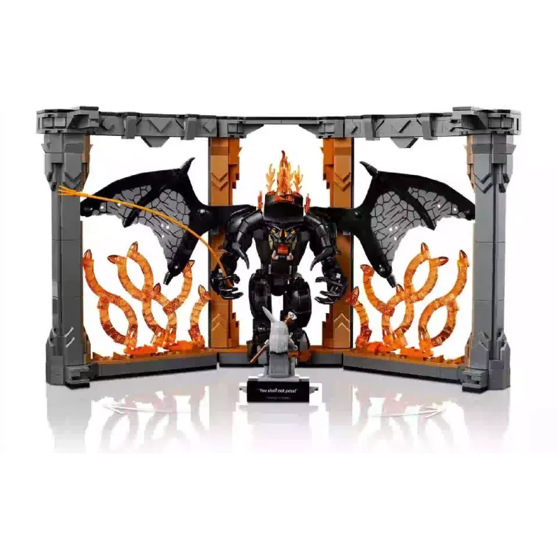 Konstruktőr LEGO Icons The Lord of the Rings Balrog Book Nook (10367)