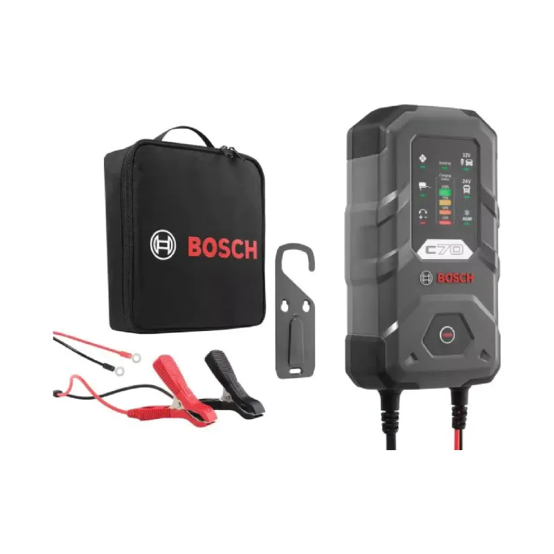 Зарядное устройство Bosch 12/24 В 14-300 А·ч 10 А C70 (0189911070)
