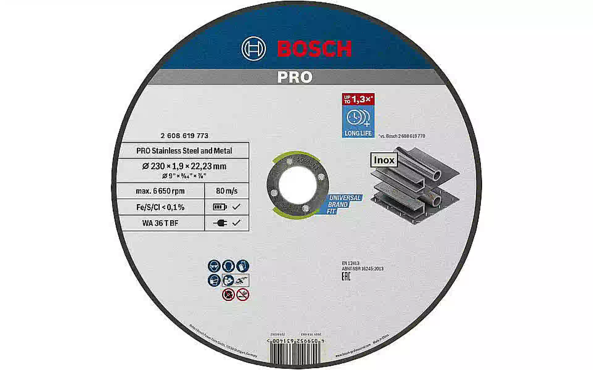 Cutting disc Bosch (2.608.619.773) Cutting disc Bosch (2.608.619.773)
