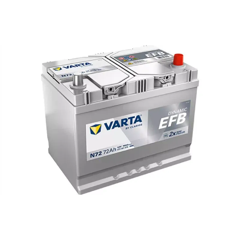 Батерия Varta Dynamic EFB 12 V 72 A·h 760 A (572501076)