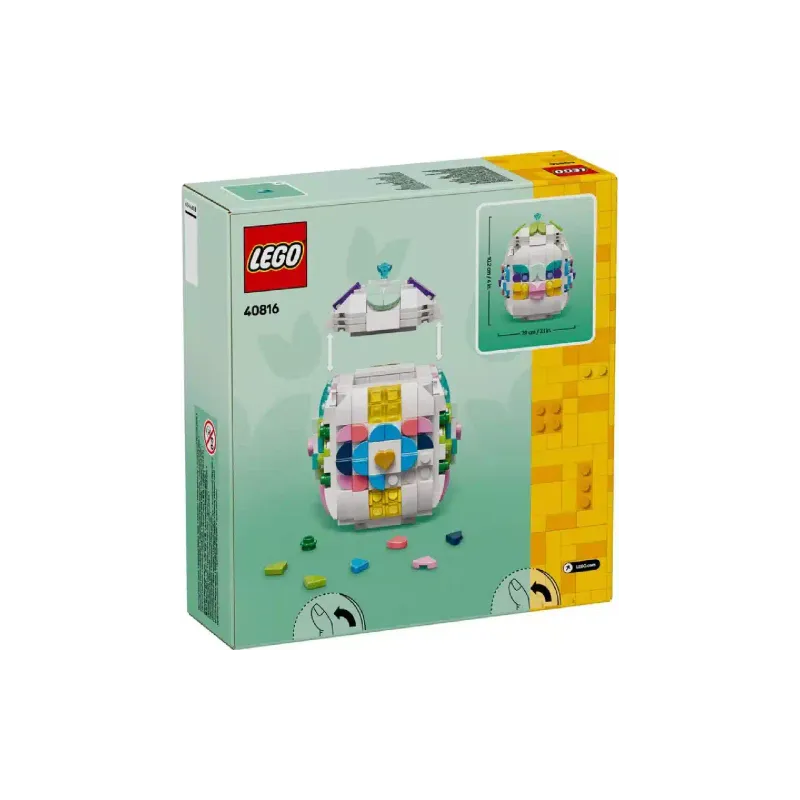 Konstruktor LEGO Seasonal Easter Decorative Easter Egg (40816)