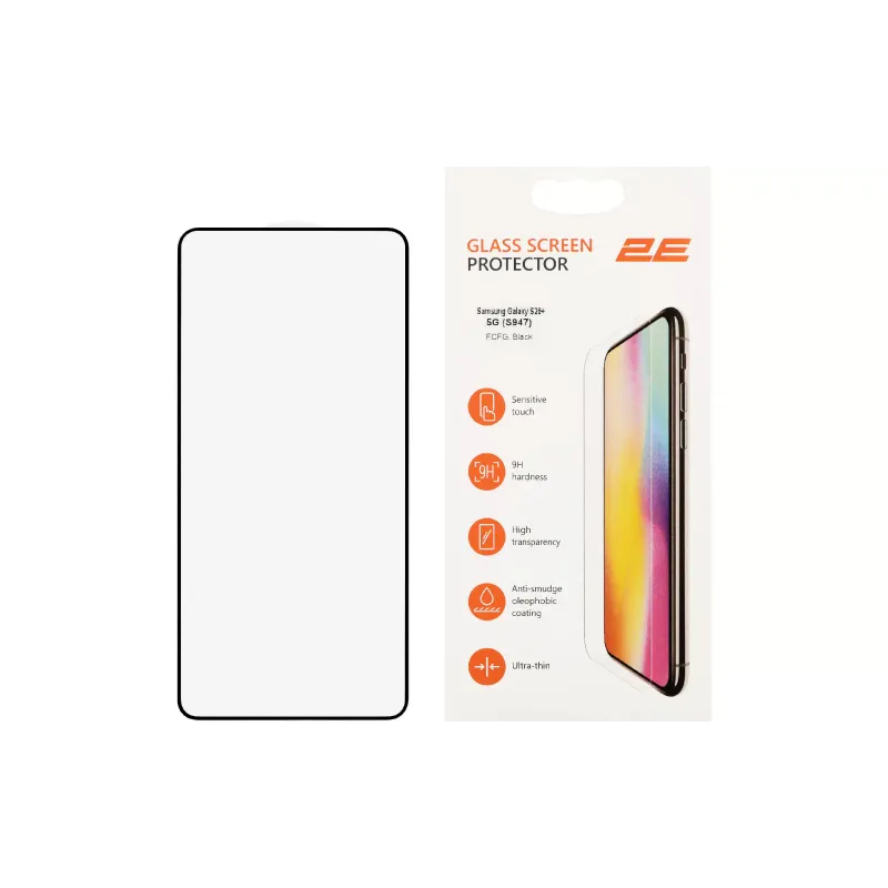 Захисне скло 2E (2E-G-S26P-SMFCFG-BB), для Samsung Galaxy S26+ 5G S947
