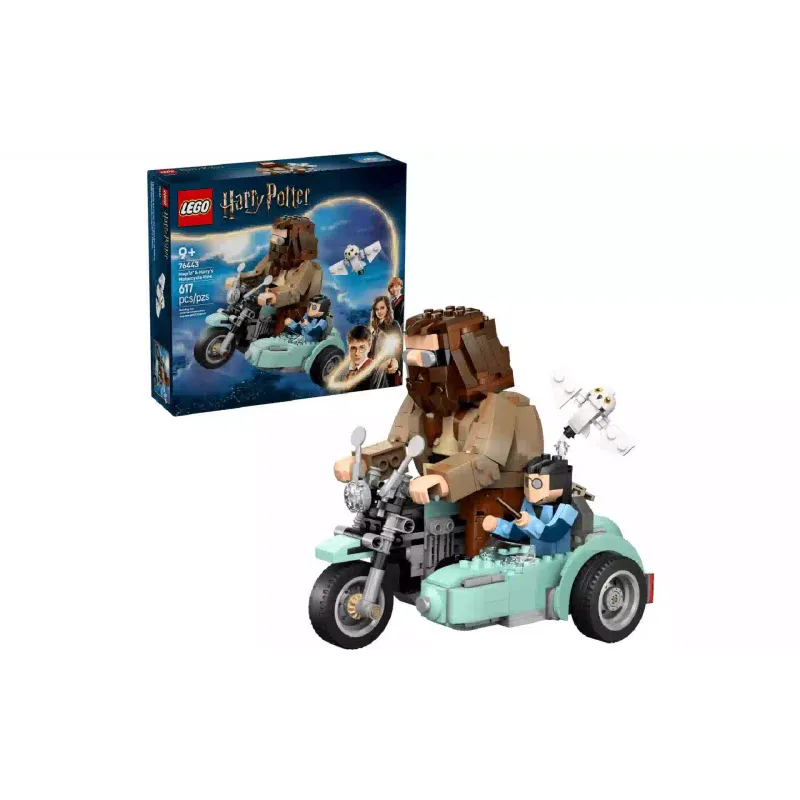 Constructor LEGO Harry Potter Hagrid & Harry's Motorcycle Ride (76443)
