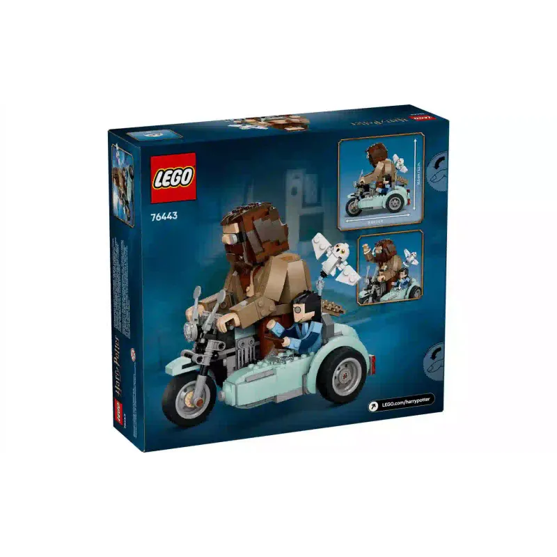 Constructor LEGO Harry Potter Hagrid & Harry's Motorcycle Ride (76443)