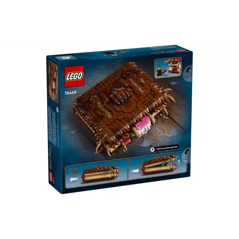 Конструктор LEGO Harry Potter Chomping Monster Book of Monsters (76449)