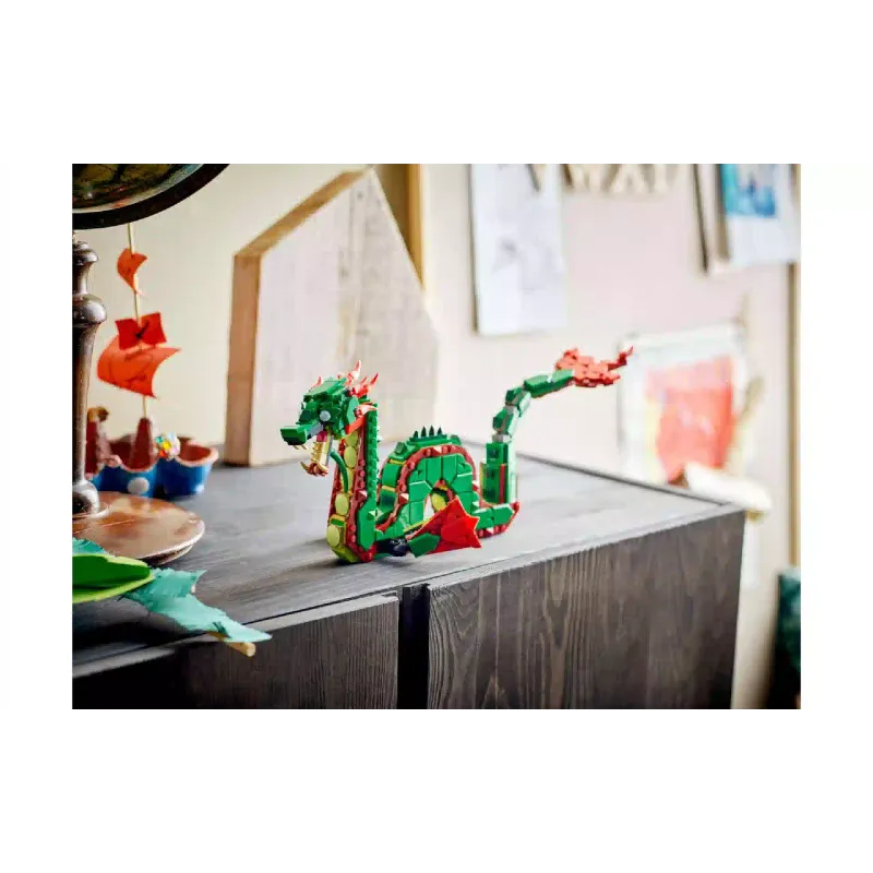 Konstruktőr LEGO Creator 3-in-1 Medieval Dragon (31161)