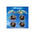 Въртяща се пумпала Auldey Infinity Nado VII Power Battle Set Thunder Shadow Hunter vs Fiery Blast Wheel (EU664180)