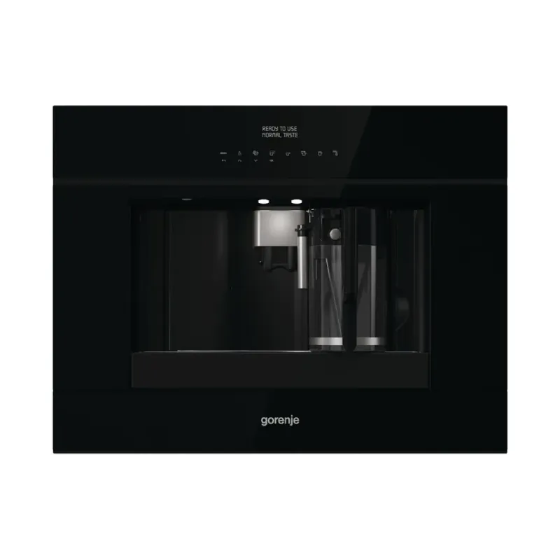 Вбудована кавомашина Gorenje (CMA9200BG), зерно/мелений, 1800 мл, Black