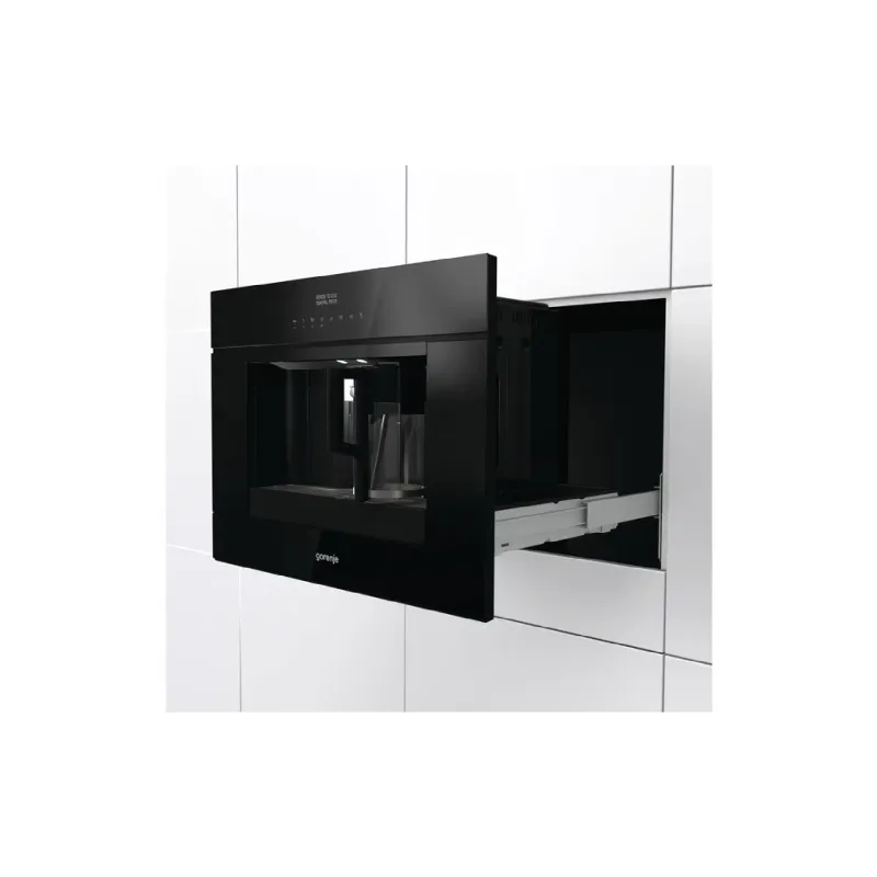Вбудована кавомашина Gorenje (CMA9200BG), зерно/мелений, 1800 мл, Black