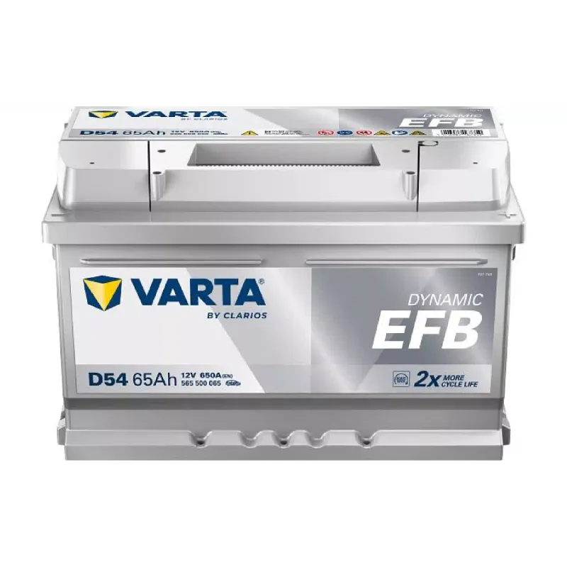 Батерия Varta Dynamic EFB 12 V 65 A·h 650 A (565500065)