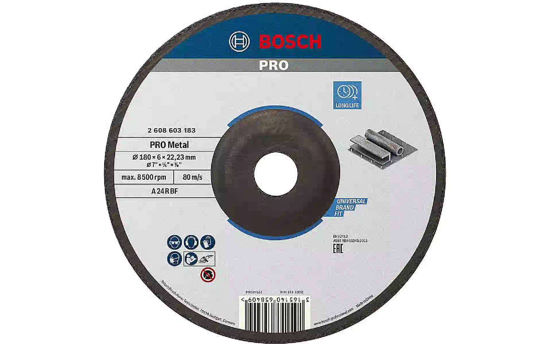 Csiszolókorong Bosch (2.608.603.183) Csiszolókorong Bosch (2.608.603.183)