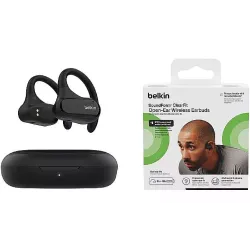 Offene Kopfhörer Belkin Soundform Clear Fit, Black (AUC013CTBK)