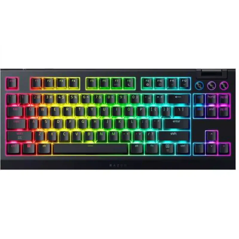 Клавіатура механічна Razer BlackWidow V4 TKL HyperSpeed (RZ03-05480100-R3M1), Black