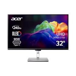 Монитор Acer 31.5" 4K UHD  PE320QKXSMIIPHUZX (UM.JP0EE.X05)