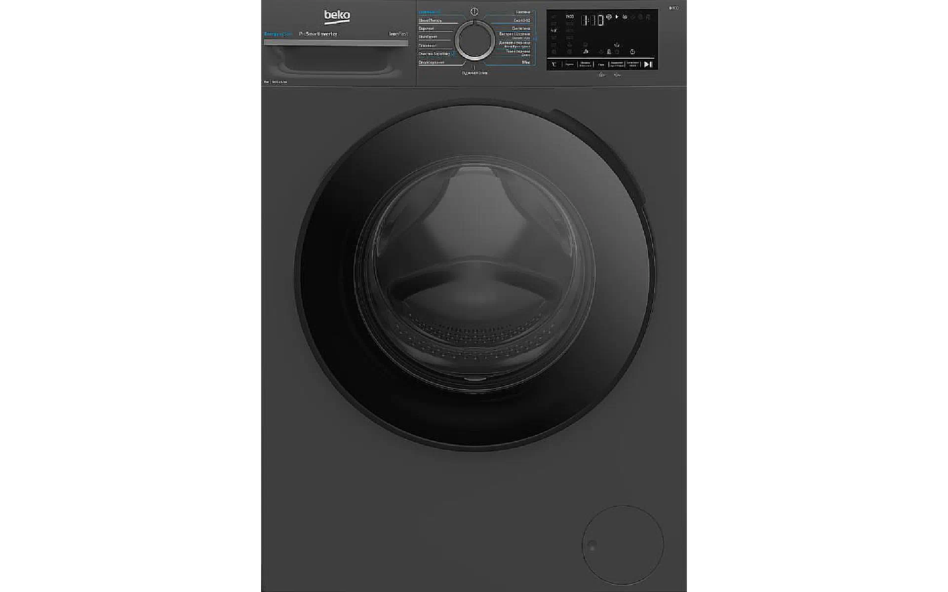 Пральна машина Beko (BM3WFU48415APAA2), 50 см, Dark Grey Пральна машина Beko (BM3WFU48415APAA2), 50 см, Dark Grey