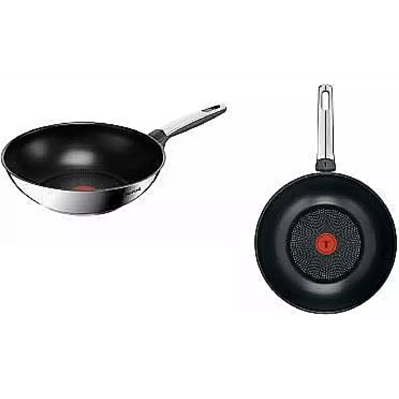 Wok serpenyő Tefal Emotion+, Black (E3271944)