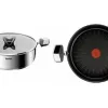 Saucepan with lid Tefal Excellence+ (E3337145), 26 cm, Black