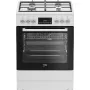 Kombinált tűzhely Beko, White (FBM62330GWDTN)
