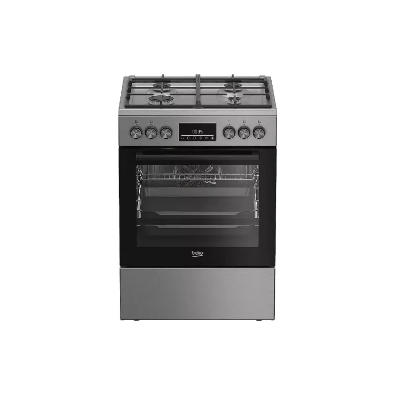 Плита комбінована Beko (FBM62330GXTN), 72 л, Stainless steel