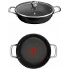 Saucepan with lid Tefal Excellence+ (G3308802), 24 cm, Black