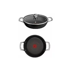 Κατσαρόλα με καπάκι Tefal Excellence+, Black (G3308802)