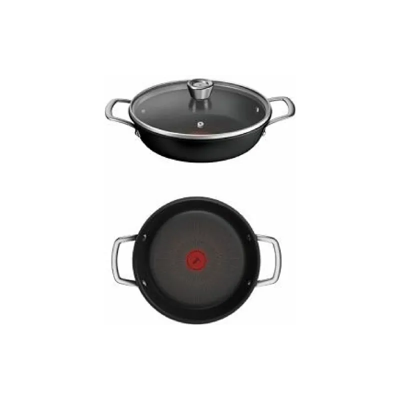 Panela com tampa Tefal Excellence+, Black (G3308802)