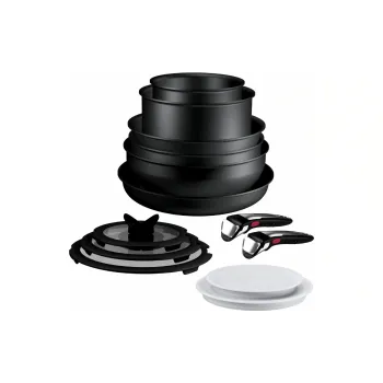 Conjunto de utensílios de cozinha Tefal Ingenio Excellence+, Black (P0009753)