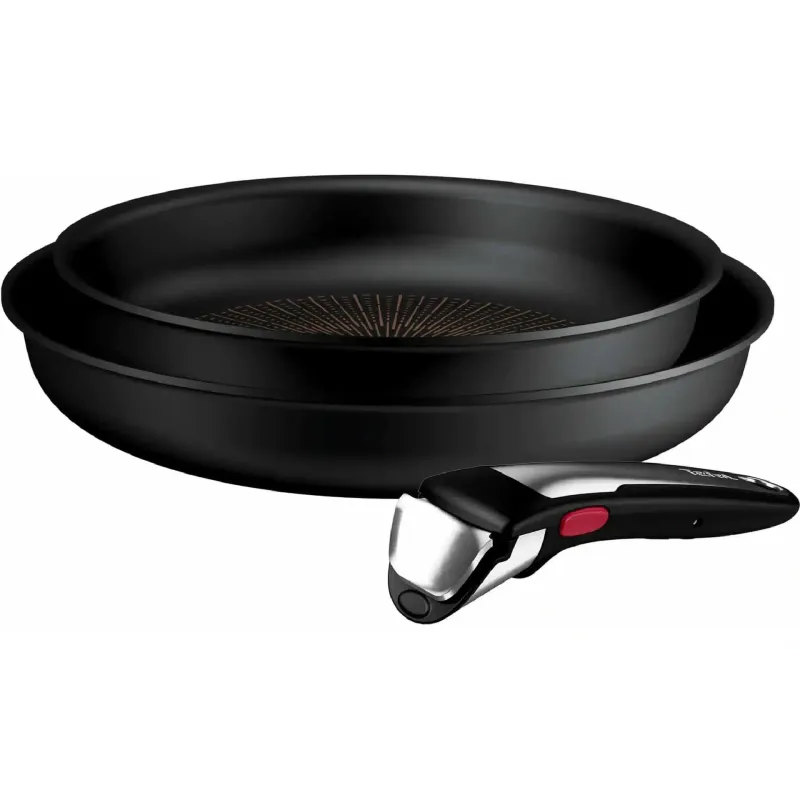Набір посуду Tefal Ingenio Excellence+ (P0009553), алюміній/бакеліт, 3 шт, Black