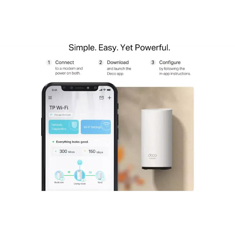 Wi-Fi система TP-Link (Deco BE25 Outdoor 1 pack)