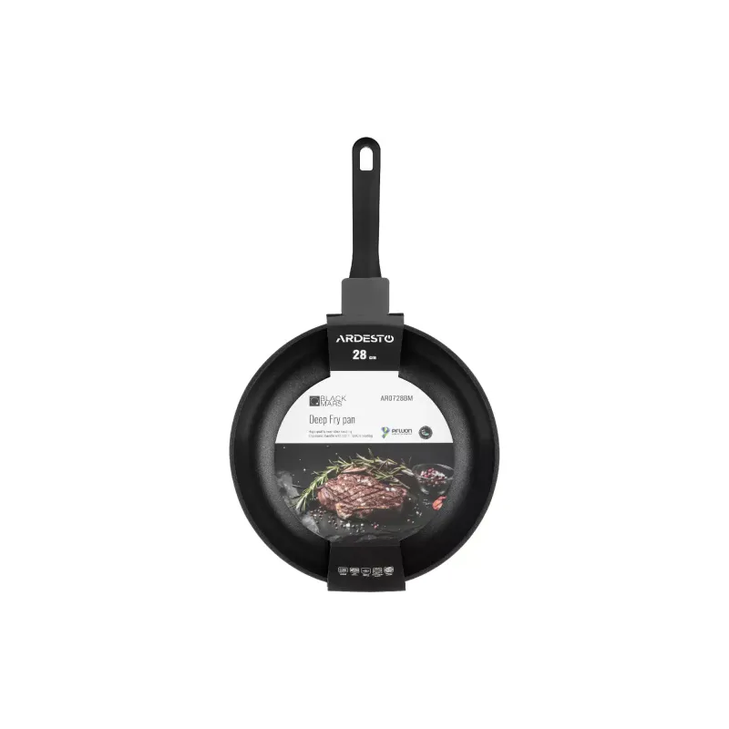 Mély serpenyő Ardesto Black Mars Mira, Black (AR0728BM)