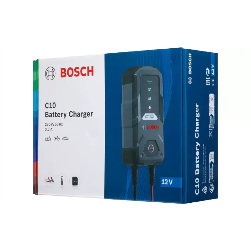 Töltő Bosch 12 V 5-120 A·h 3.5 A C10 (0189911010)
