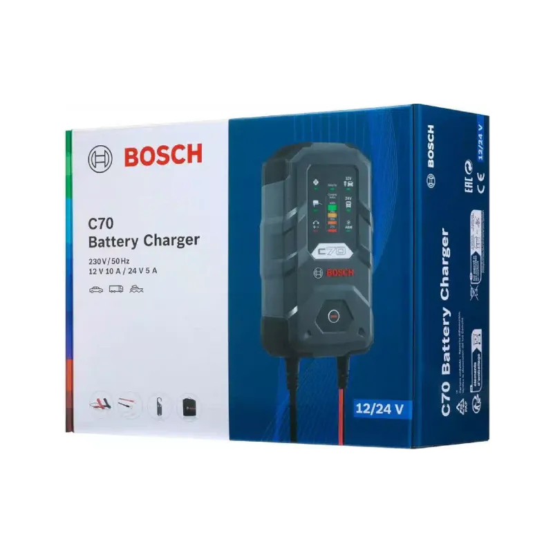 Töltő Bosch 6/12 V 1.2-120 A·h 3.8 A C30 (0189911030)
