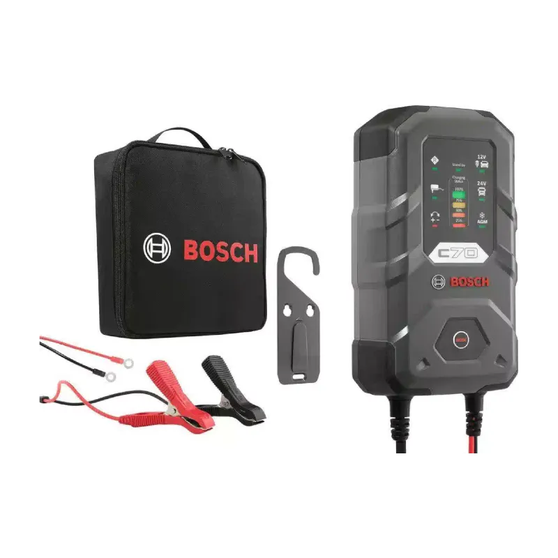Зарядное устройство Bosch 12/24 В 14-300 А·ч 10 А C70 (0189911070)
