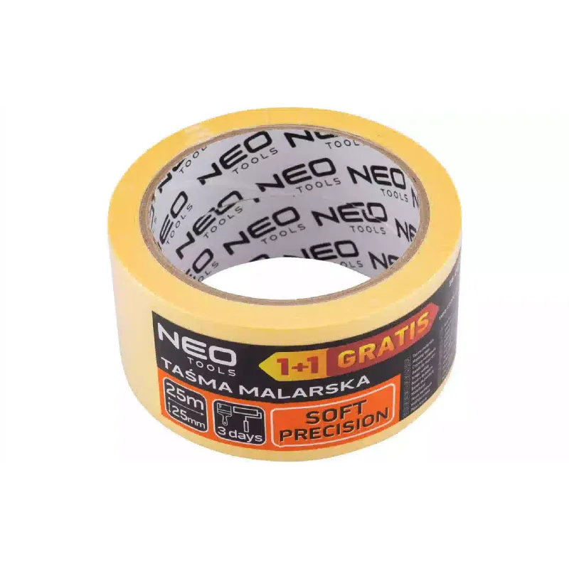 Fita adesiva Neo Tools, Yellow (56-062)