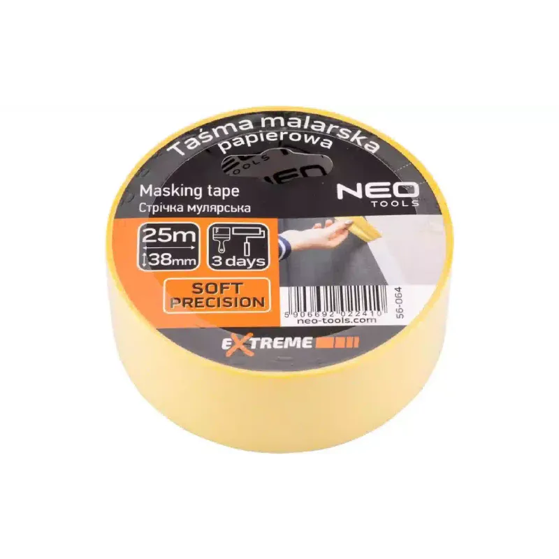 Маскираща лента Neo Tools, Yellow (56-064)