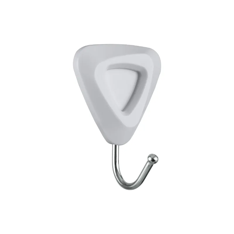 Гачок самоклеючий Ardesto Трикутник (ARHC2803TG), пластік, 3 шт, Grey