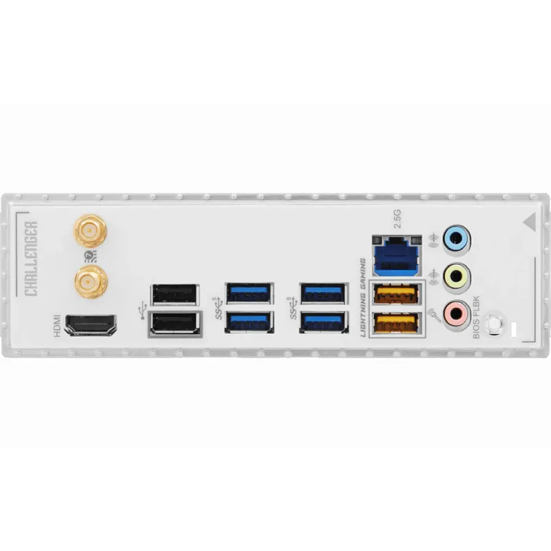 Материнська плата ASRock Challenger B850 (B850M CHALLENGER WIFI WHITE), sAM5
