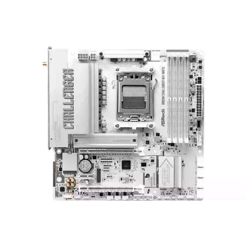 Материнська плата ASRock Challenger B850 (B850M CHALLENGER WIFI WHITE), sAM5