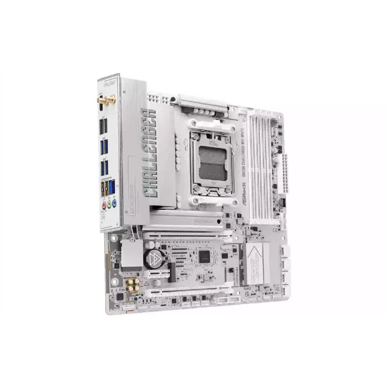 Материнська плата ASRock Challenger B850 (B850M CHALLENGER WIFI WHITE), sAM5
