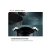 Каструля з кришкою Tefal Excellence+ (G3284653), 24 см, алюміній/бакеліт, Black