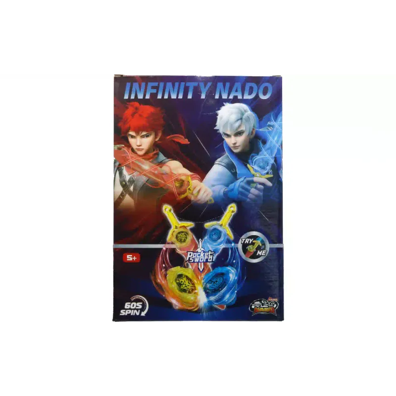 Kreisel Auldey Infinity Nado VII Pocket Sword Fiery Blast Wheel (EU664012)