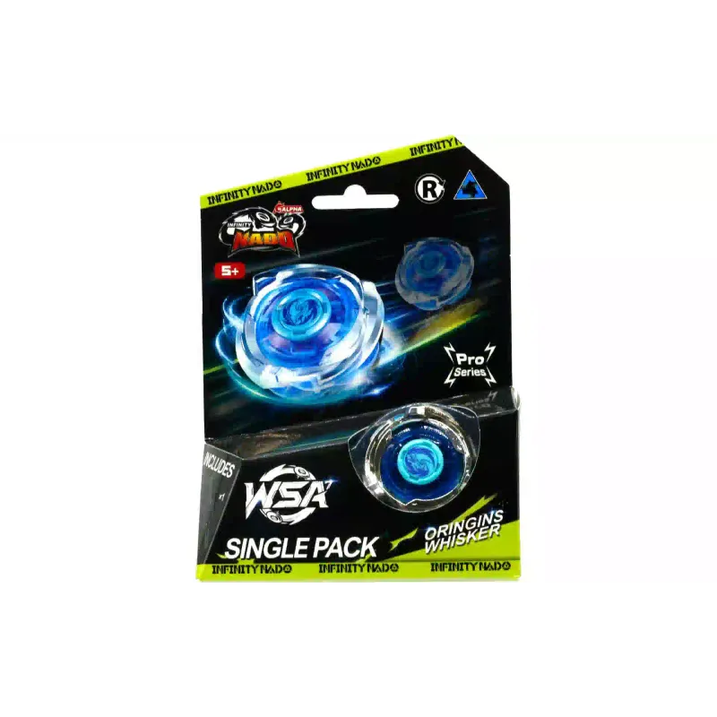 Pião Auldey Infinity Nado VII Pro Series Single Pack Origins Whisker (EU664621-1)