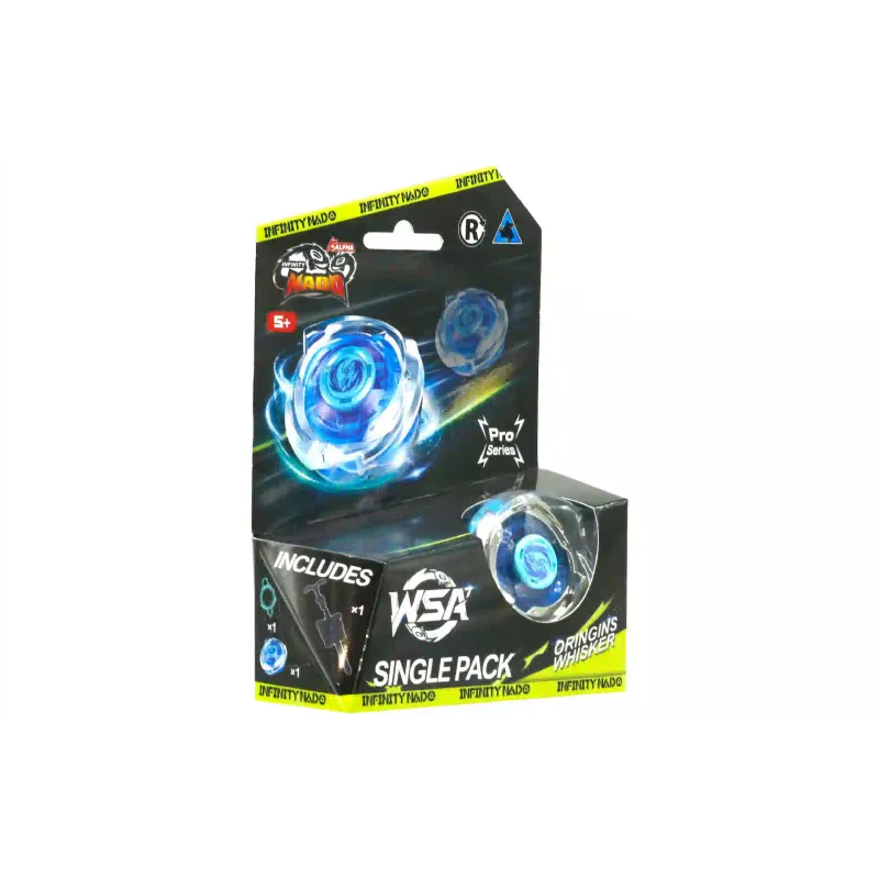 Pião Auldey Infinity Nado VII Pro Series Single Pack Origins Whisker (EU664621-1)