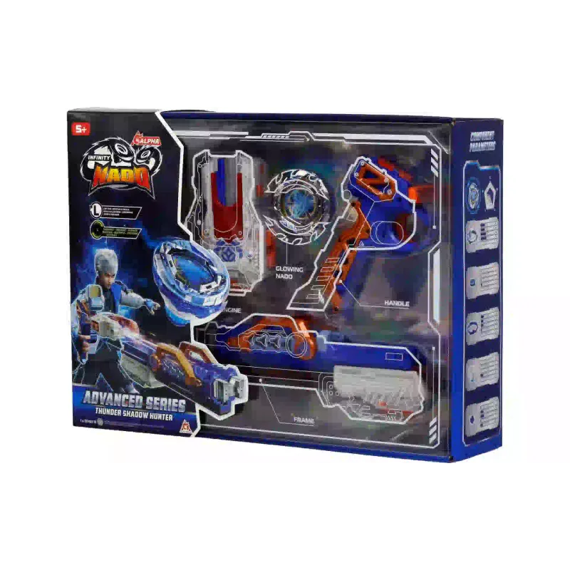 Въртяща се пумпала Auldey Infinity Nado VII Advanced series Thunder Shadow Hunter (EU664121)